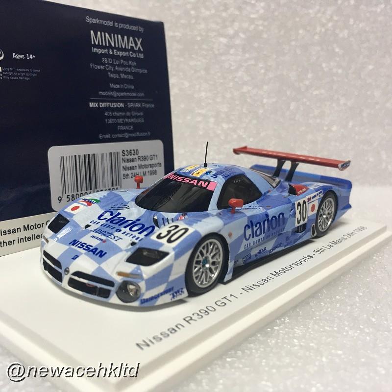 Nissan - R390 Gt1 3.5L Turbo Team Nissan Motorsport N 30 24H Le Mans 1998
