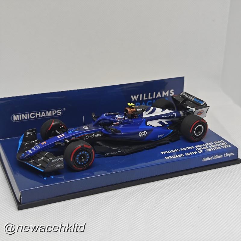 Williams Racing Fw45 - Logan Sargeant - Williams 800Th Gp - British Gp 2023