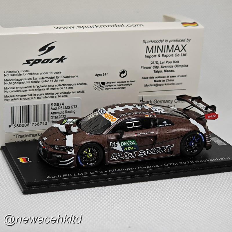 Audi R8 Lms Gt3 No.66 Attempto Racing  Dtm 2022 Hockenheim Marius Zug