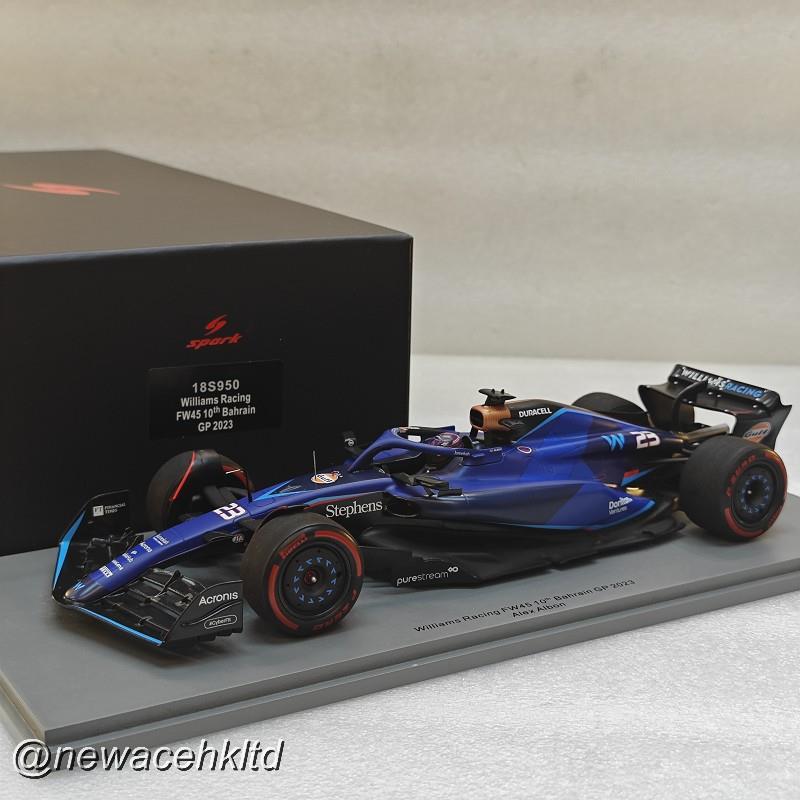 Williams F1 Fw45 No.23 Williams Racing  10Th Bahrain Gp 2023  Alex Albon