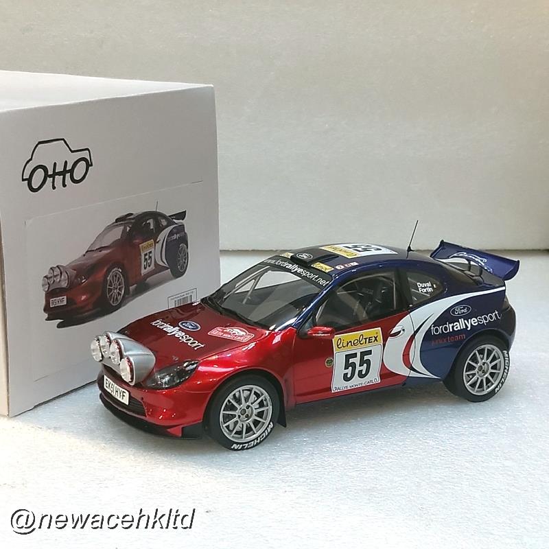 Ford Puma Super 1600 Red Duval Rallye Monte Carlo 2002