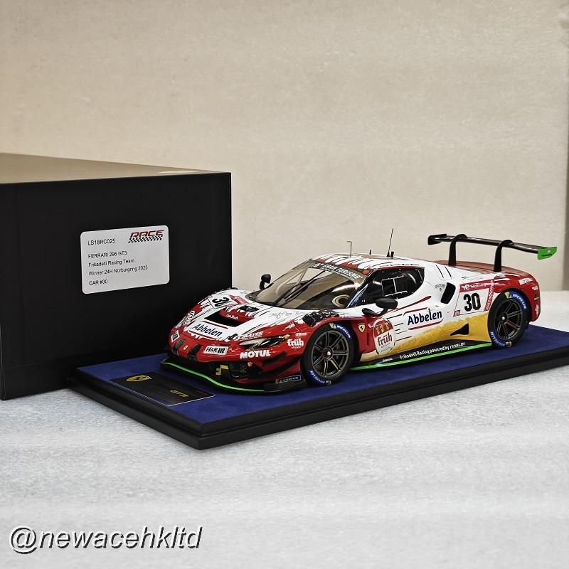 Ferrari 296 Gt3 No.30 Fikadelli Racing Team Winner 24H Nurburgring 2023