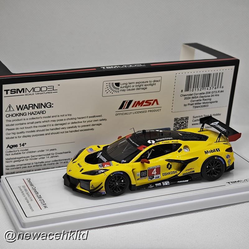 Chevrolet Corvette Z06 Gt3.R Racing By Pratt Miller Motorsports'24 Imsa Daytona 24Hrs