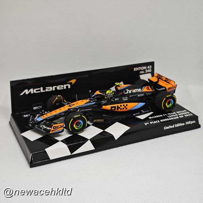 Mclaren F1 Team Mcl60 - Lando Norris - 2Nd Place Hungarian Gp 2023