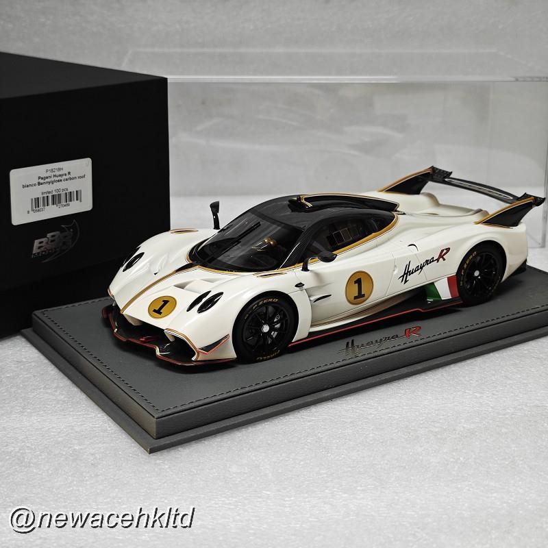 Pagani Huayra R Bianco Benny E Tetto Carbonio Lucido