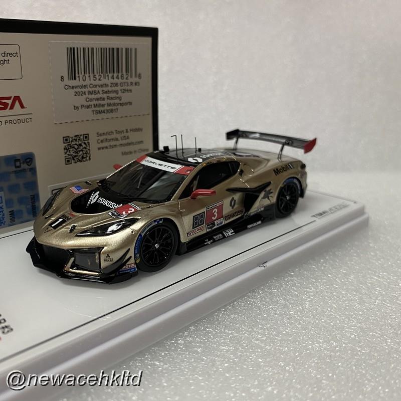 Chevrolet Corvette Z06 Gt3.R Racing Bypratt Miller Motorsports 2024 Imsa Sebring 12Hrs