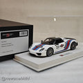 Porsche 918 Spyder 2011 White / Martini Stripe