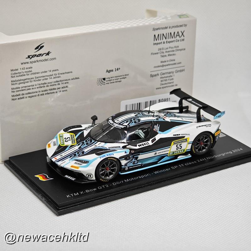 Sg951 Ktm X-Bow Gt2 No.55 D?Rr Motorsport M. Hofer - C. Gebhardt - F. Vettel - B. D?Rr