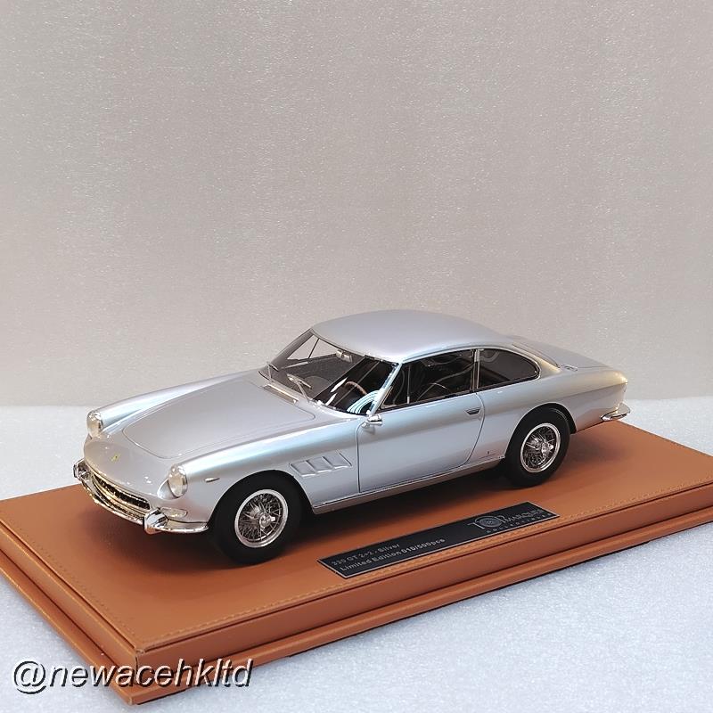 Ferrari 330 Gt 2+2 Silver With Black Interior
