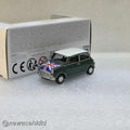 Mini Cooper S 1964 Almond Green And Flag On Bonnet