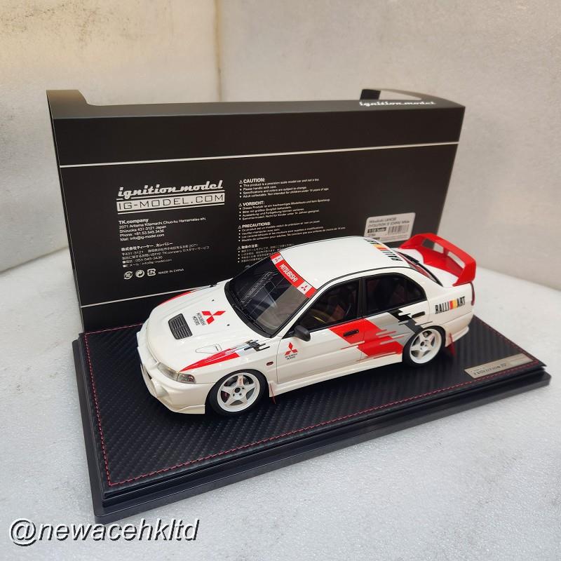 Mitsubishi Lancer Evolution �� (Cn9A) White Rally Decoration Ver.