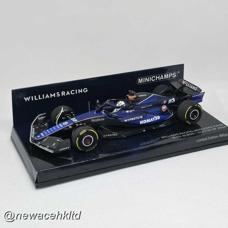 Williams Racing Fw46 - Alex Albon - Austin Gp 2024