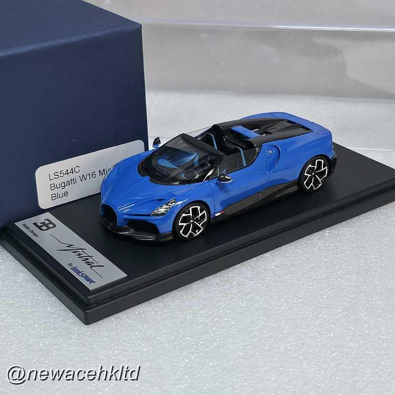 1/43 Looksmart Bugatti W16 Mistral Blue LS544C