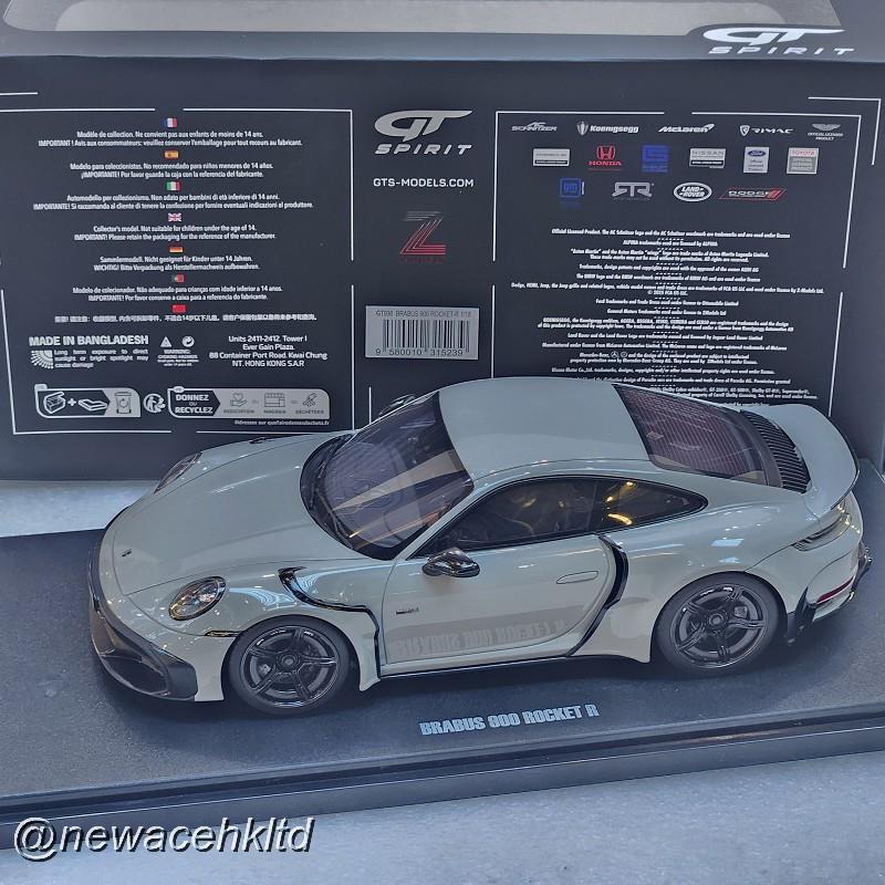 Brabus 900 Rocket-R Nardo Grey 2023 # GT SPIRIT 1/18