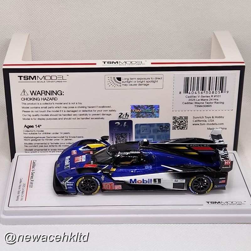 Cadillac V-Series.R No.101 CADILLAC WTR 2025 LE MANS 24 Hrs