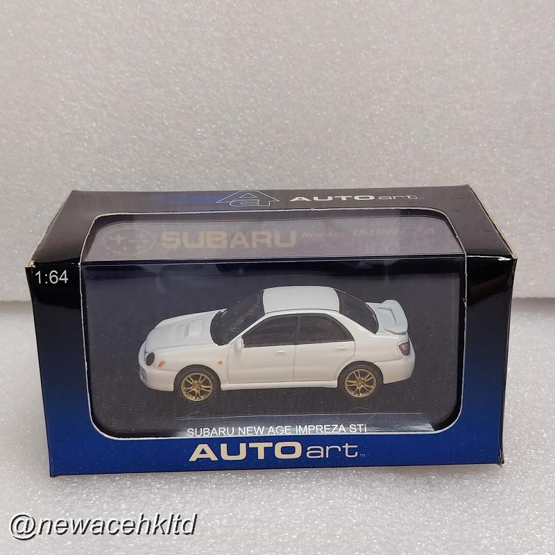 Subaru Impreza Sti Wrx 2001 White