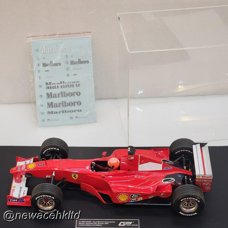 Ferrari F2000 (2000) Nr.3 Michael Schumacher Winner Japanese Gp With Driver