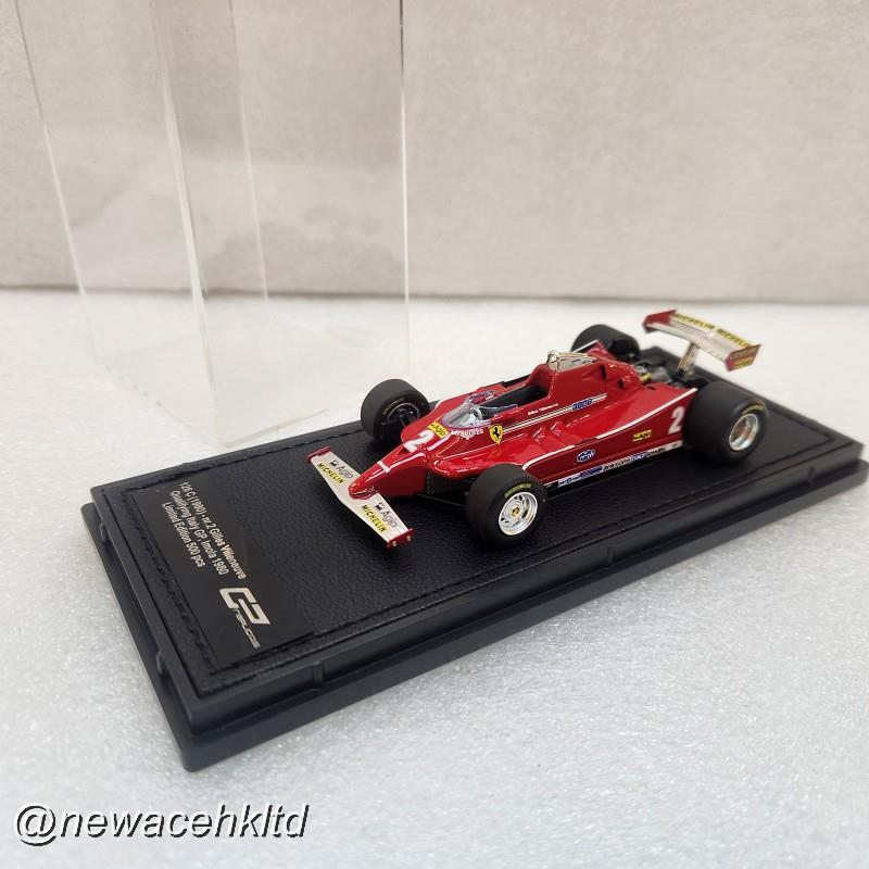 Ferrari 126C No.2 Qualifying Italy Gp Imola 1980 Gilles Villeneuve