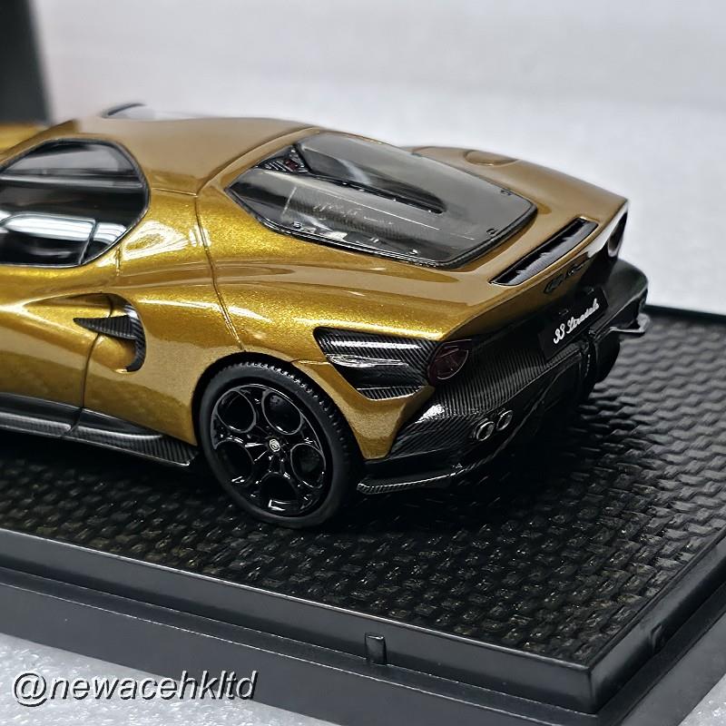Alfa Romeo 33 Stradale Ocra # BBR MODEL 1/43 detail