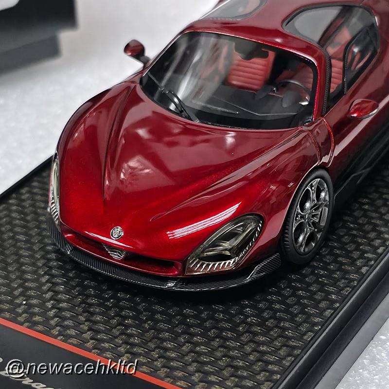 Alfa Romeo 33 StradaleRosso Villa D’Este # BBR MODEL 1/43