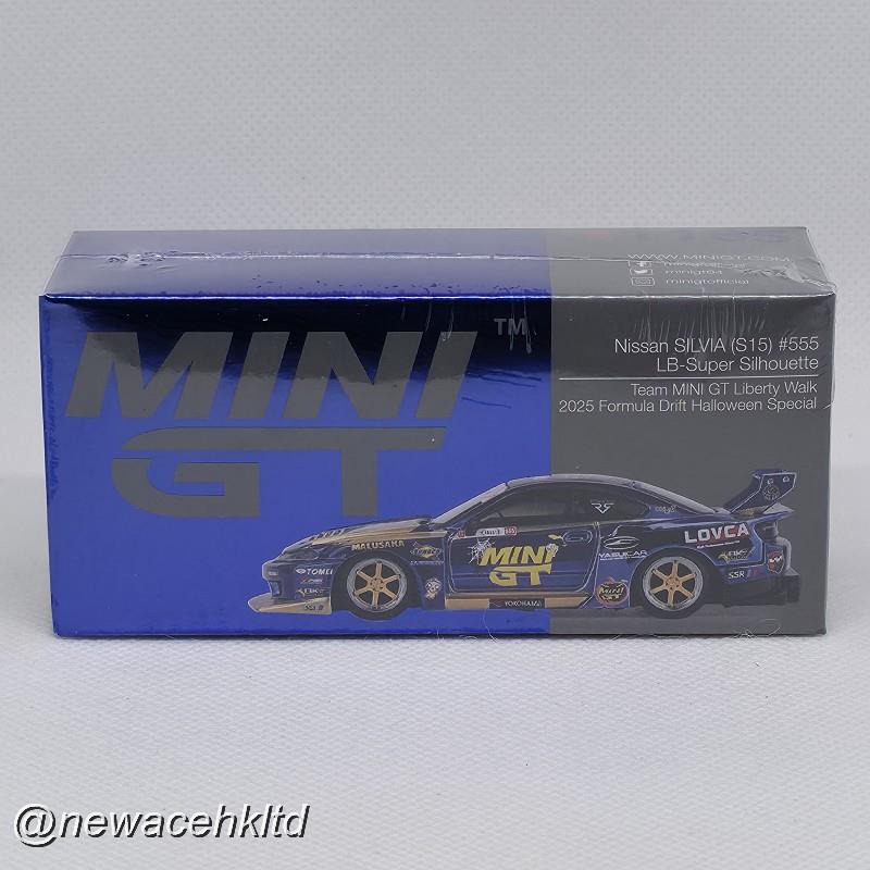 Nissan Lb-Super Silhouette S15 Silvia  No.555 Team MINI GT Liberty Walk 2025
