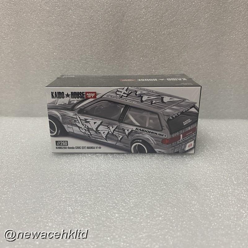 1/64 Mini GT Honda Civic EF Kaido Manga V1 [KHMG260]