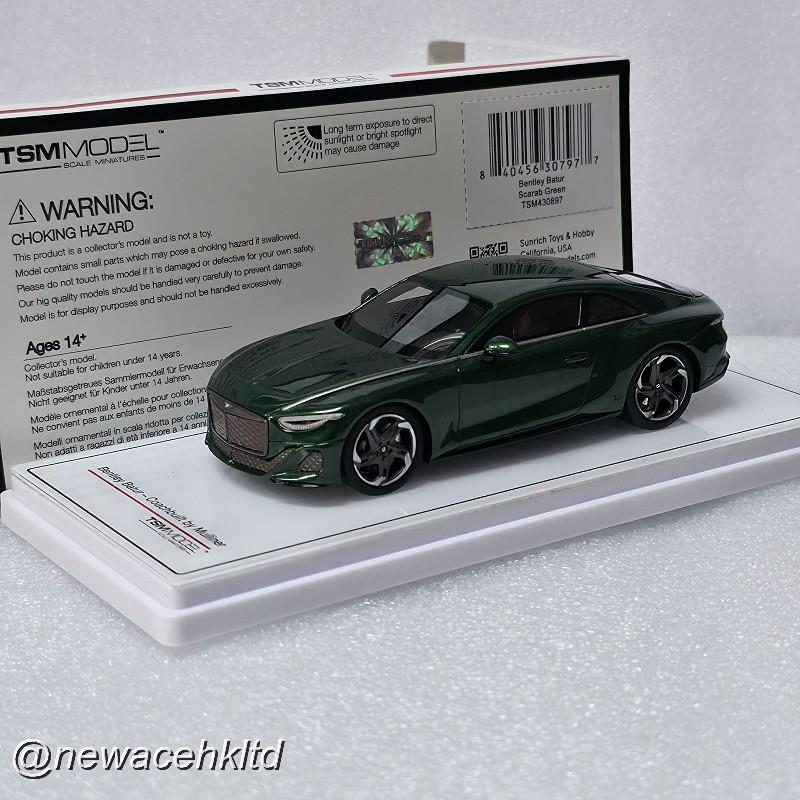 1/43 TSM Model Bentley Batur - Scarab Green [TSM430897]
