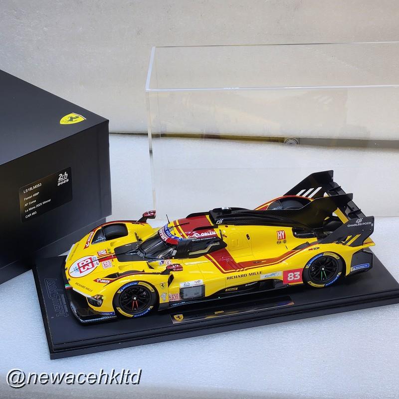 1/18 Looksmart Ferrari 499P #83 AF Corse Le Mans 24H - R. Kubica / Y. Ye / P. Hanson (2025) [LS18LM053]