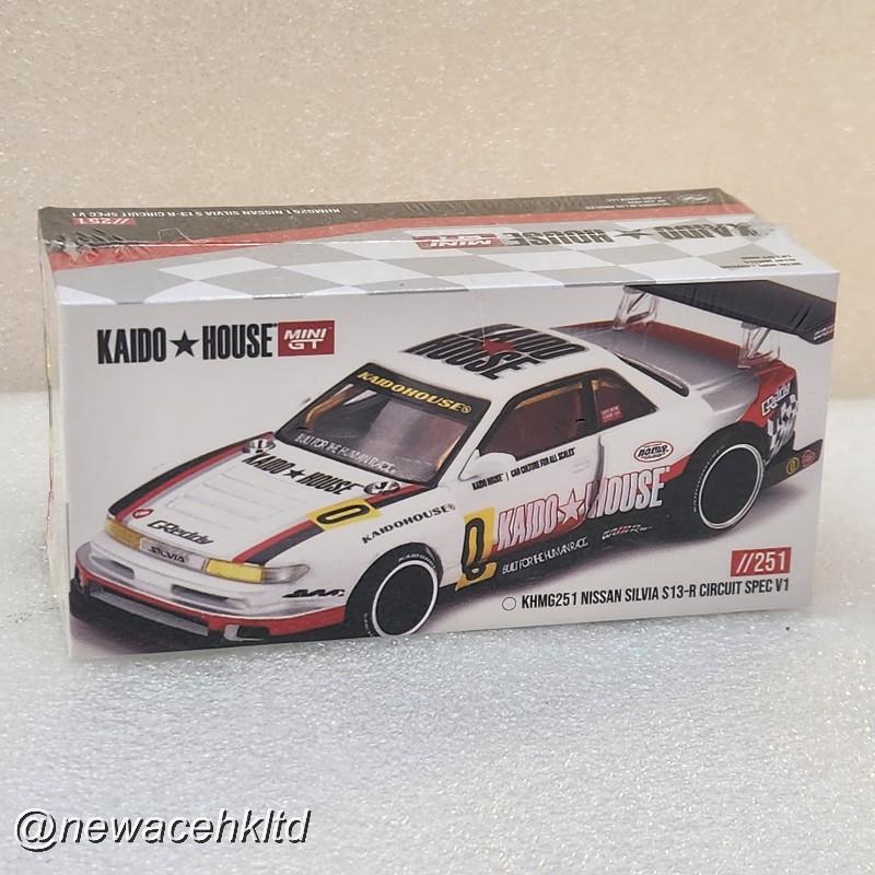 1/64 Mini GT Nissan Silvia S13-R Circuit Spec V1 [KHMG251]
