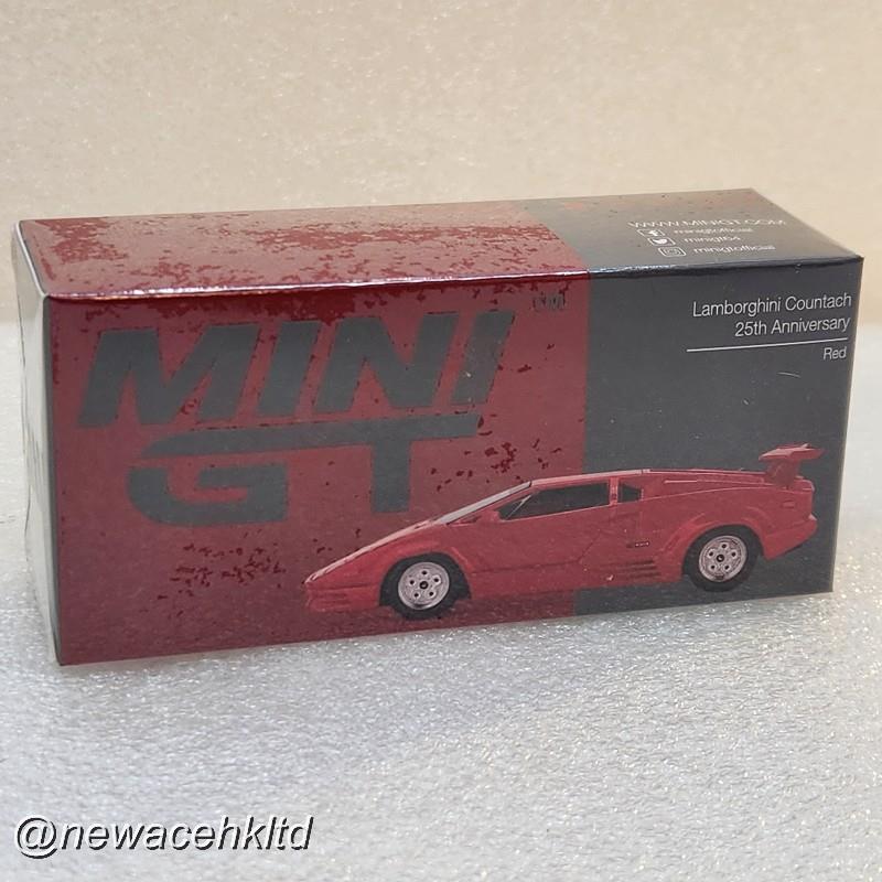 1/64 Mini GT Lamborghini Countach 25th Anniversary - Red [MGT01192-L]