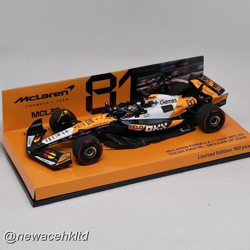 1/43 Minichamps McLaren MCL39 F1 Team Mexican GP - Oscar Piastri (2025) [537256281]