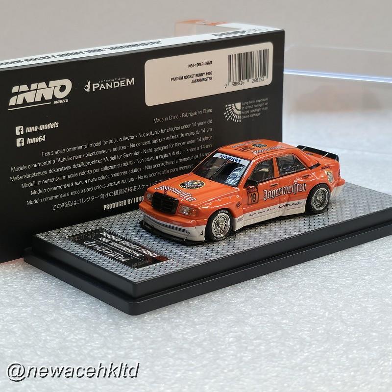 1/64 Inno64 Mercedes-Benz 190E Pandem Rocket Bunny Jagermeister [IN64-190EP-JGMT]
