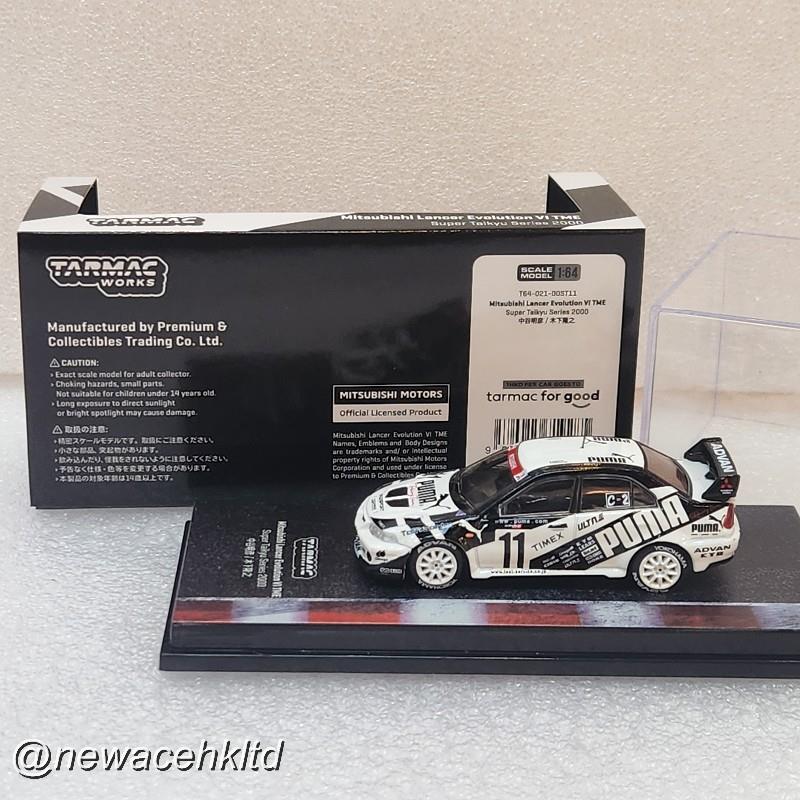 1/64 Tarmac Works Mitsubishi Lancer Evolution VI TME Super Taikyu Series (2000) [T64-021-00ST11]