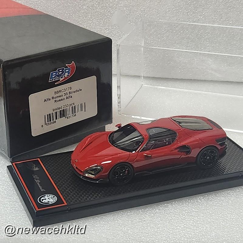 1/43 BBR Models Alfa Romeo 33 Stradale - Rosso Alfa [BBRC317B]