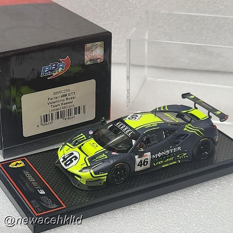 1/43 BBR Models Ferrari 488 GT3 Team Kessel - Valentino Rossi [BBRC258]