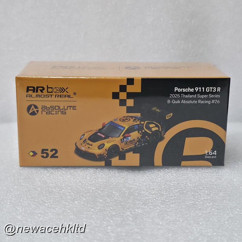 1/64 Almost Real Porsche 911 GT3 R #26 B-Quik Absolute Racing Thailand Super Series (2025) [640005001]