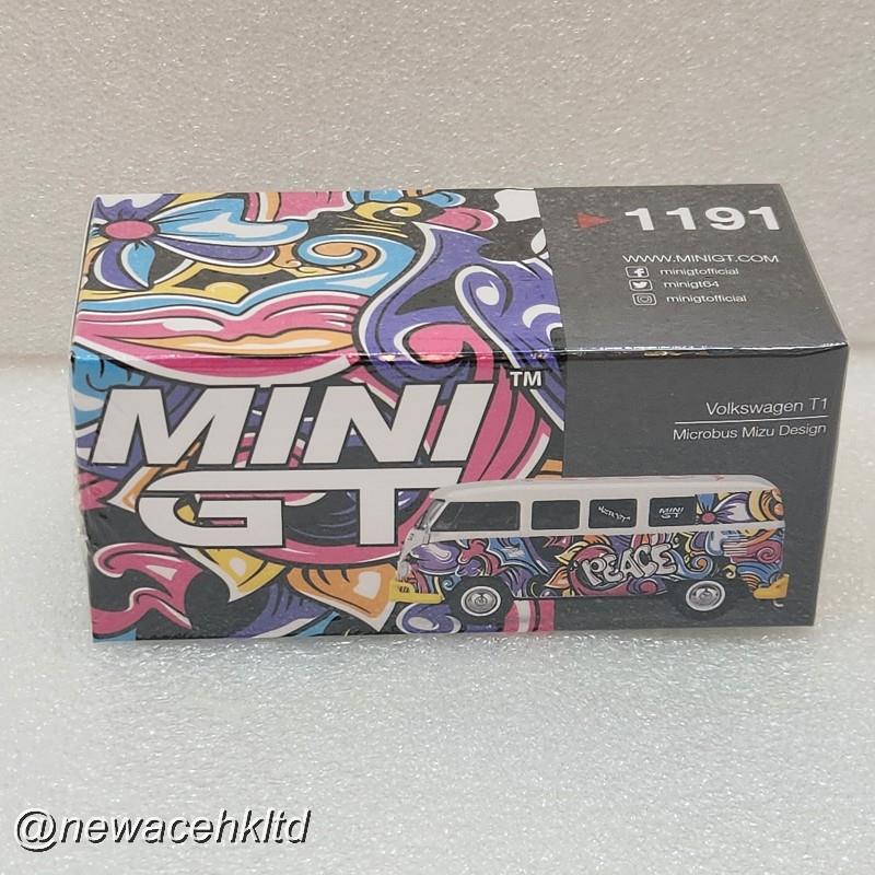 1/64 Mini GT Volkswagen T1 Microbus - Mizu Design [MGT01191-R]