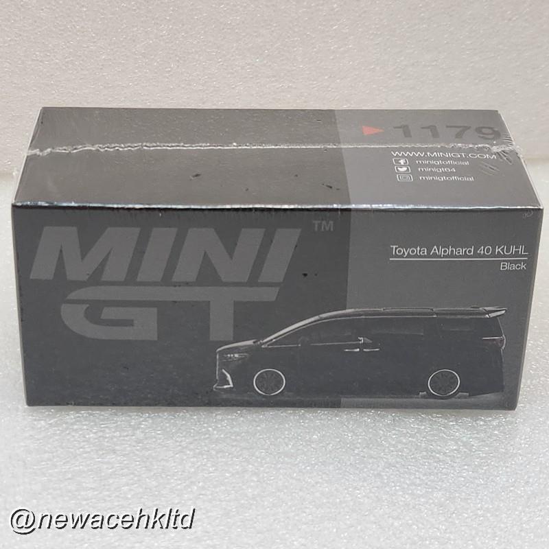 1/64 Mini GT Toyota Alphard 40 KUHL - Black [MGT01179-R]