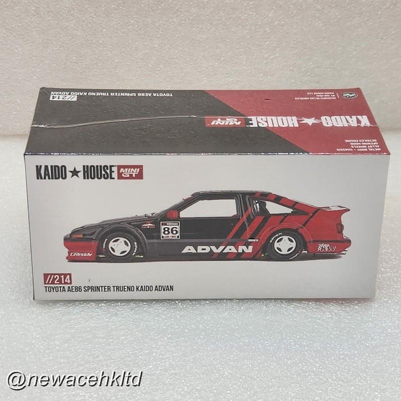 1/64 Mini GT Toyota AE86 Sprinter Trueno Kaido Advan [KHMG214]