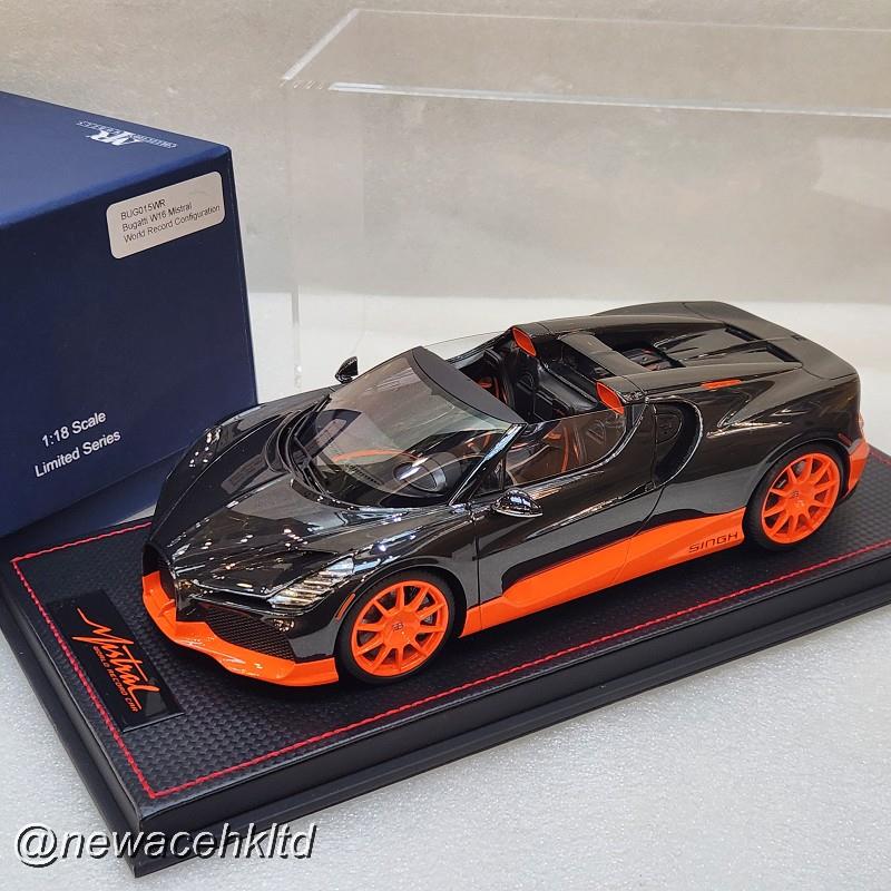 1/18 MR Collection Bugatti W16 Mistral World Record Configuration [BUG015WR]