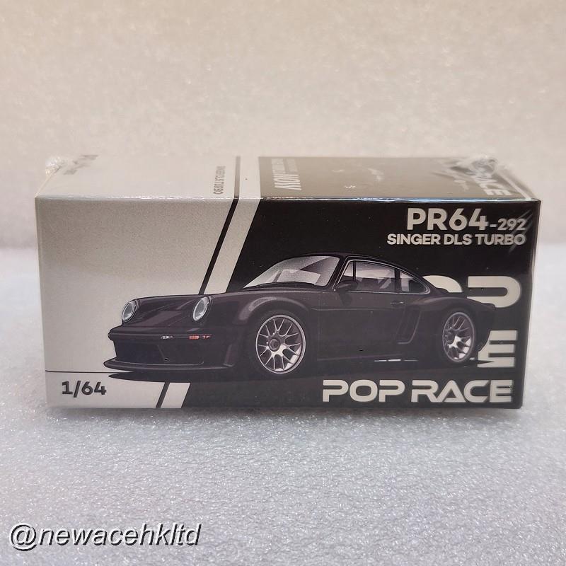 1/64 Pop Race Porsche Singer DLS Turbo Road - Black [PR640292]