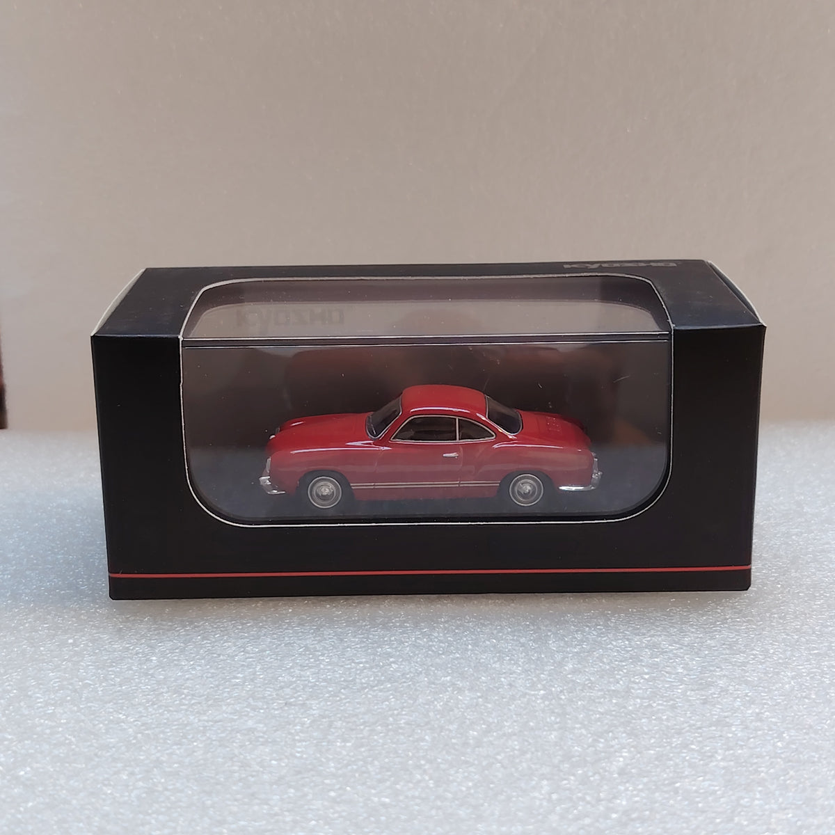 KYOSHO 1/64scale VW Karmann Ghia 1955 RED [No.KS07050A2]
