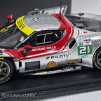 Ferrari 296 LMGT3 No.21 VISTA AF CORSE Le Mans 24H 2025 2nd Place F. Heriau - S. Mann - A. Rovera # Looksmart Models 1/43 #LSLM193
