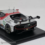 Ferrari 296 LMGT3 No.21 VISTA AF CORSE Le Mans 24H 2025 2nd Place F. Heriau - S. Mann - A. Rovera # Looksmart Models 1/43 #LSLM193