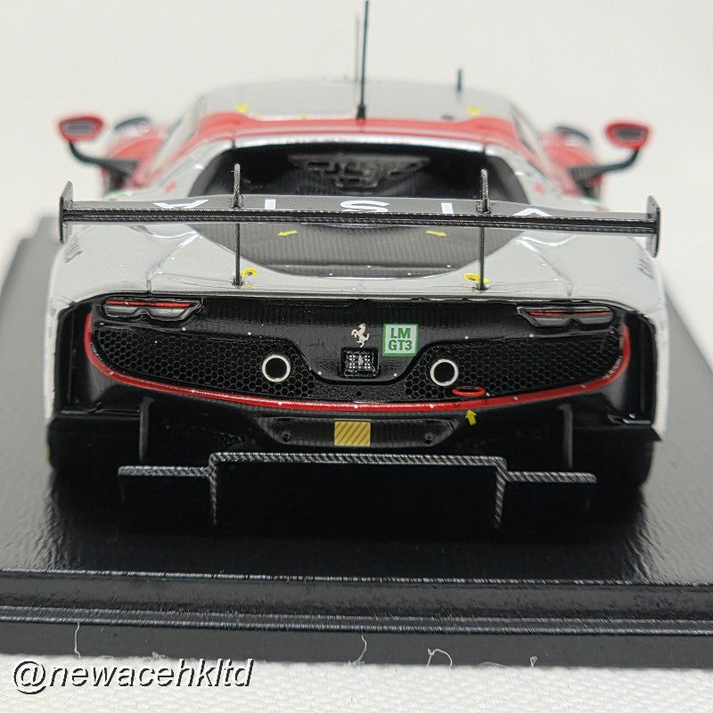 Ferrari 296 LMGT3 No.21 VISTA AF CORSE Le Mans 24H 2025 2nd Place F. Heriau - S. Mann - A. Rovera # Looksmart Models 1/43 #LSLM193