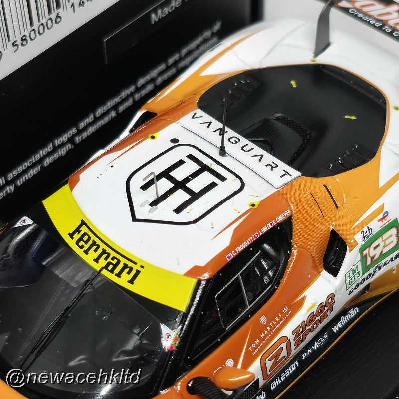 Ferrari 296 LMGT3 No.193 ZIGGO SPORT TEMPESTA Le Mans 24H 2025 # Looksmart Models 1/43 #LSLM197