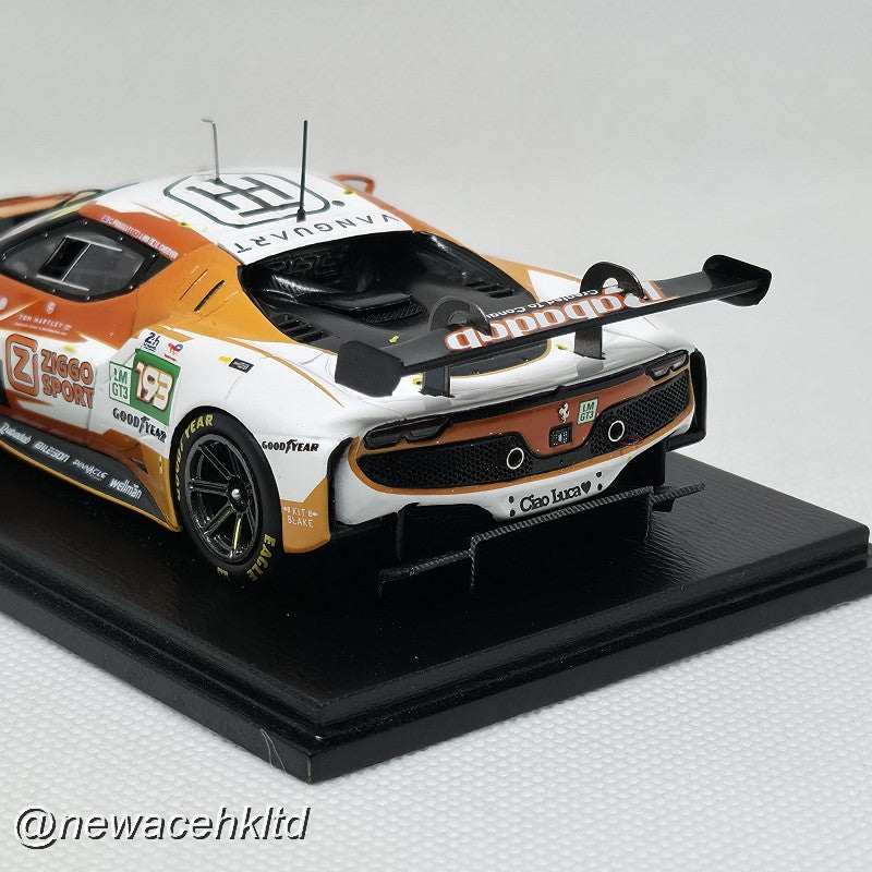 Ferrari 296 LMGT3 No.193 ZIGGO SPORT TEMPESTA Le Mans 24H 2025 # Looksmart Models 1/43 #LSLM197