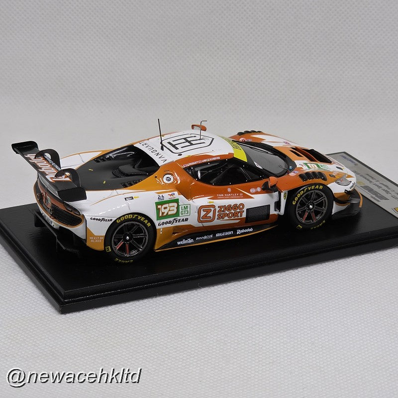 Ferrari 296 LMGT3 No.193 ZIGGO SPORT TEMPESTA Le Mans 24H 2025 # Looksmart Models 1/43 #LSLM197